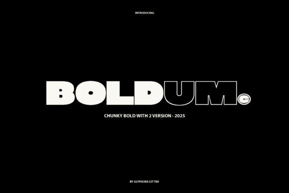Boldum: A Playful, Confident Sans Serif for Editorial Design