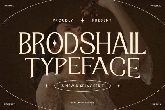Brodshall: A Refined Display Serif for Digital Branding