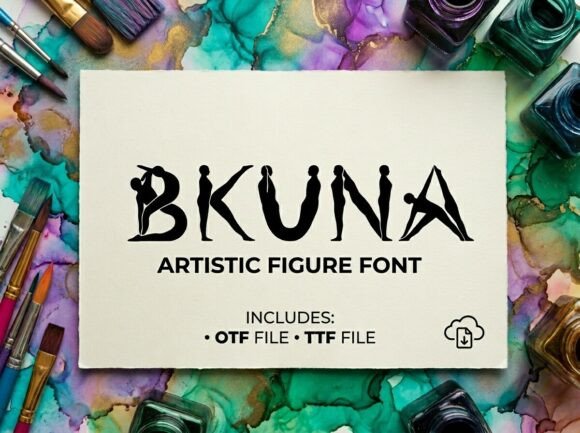 Bruna: A Decorative Typeface That Feels Human