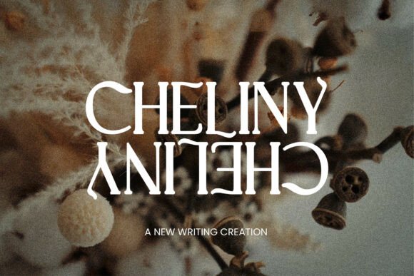 Cheliny: A Bold, Elegant Serif Font for Handmade Brands