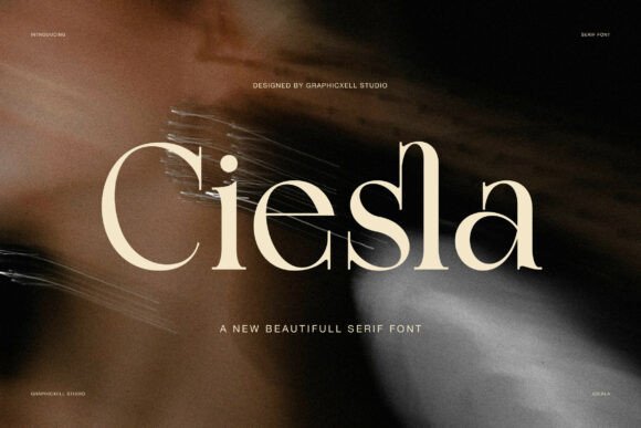 Ciesla: A Modern Serif Font for Thoughtful Editorial Design