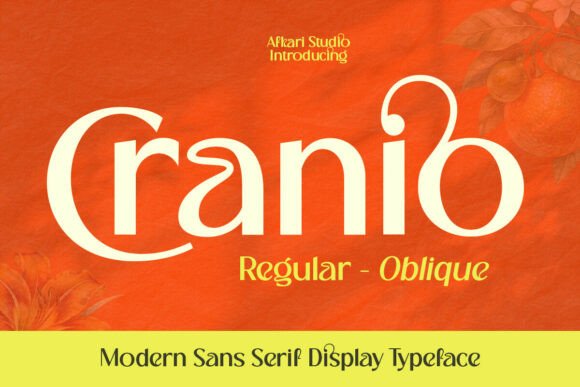 Cranio: A Bold Sans Serif Font for Scroll-Stopping Marketing