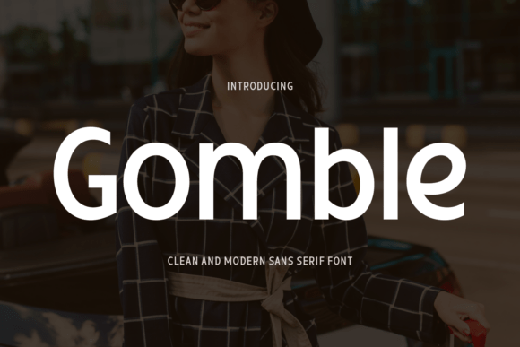 Gomble: A Clean, Adaptable Sans Serif Font for Digital Design