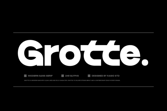 Grotte: A Modern Sans Serif for Thoughtful Editorial Design