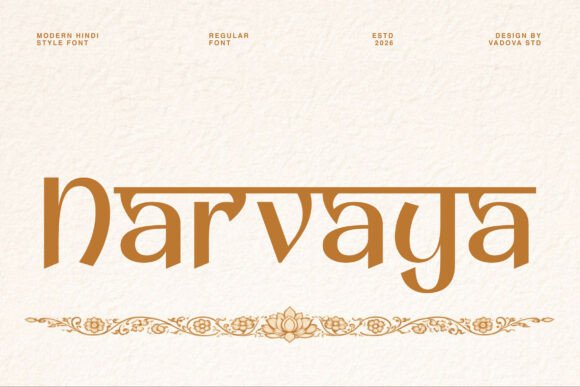 Narvaya: A Serif Font That Feels Like Homegrown Elegance
