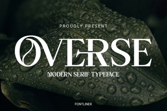 Overse: A Modern Serif Typeface for Editorial Clarity