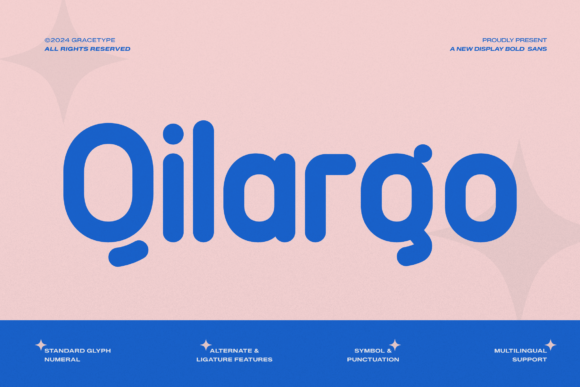 Qilargo: A Bold, Friendly Display Sans for Real Branding