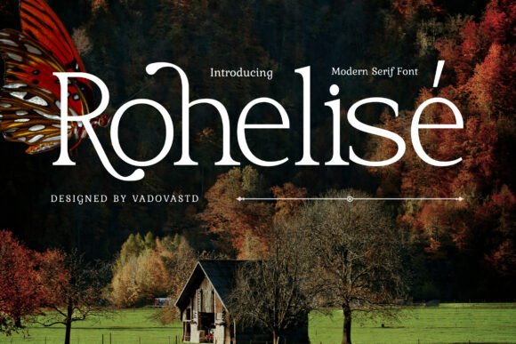 Rohelise: A Refined Modern Serif Font for Digital Branding