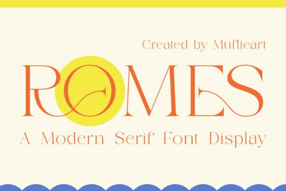 Romes: A Modern Serif Font That Builds Brand Trust