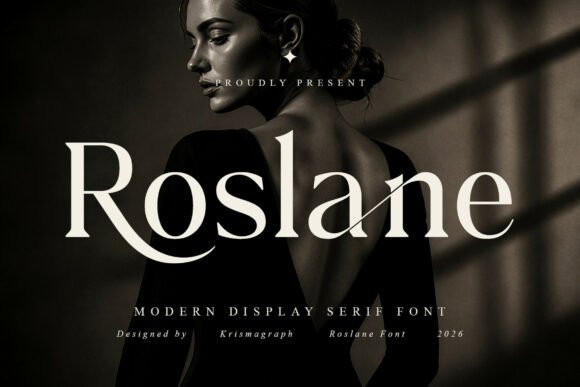 Roslane: A Modern Serif Font for Polished Digital Branding
