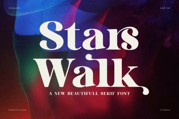 Stars Walk: A Serif Font That Elevates Real Small Business Branding