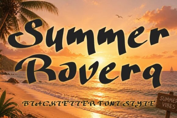 Summer Rovera: A Modern Brush Font for Digital Brand Moments