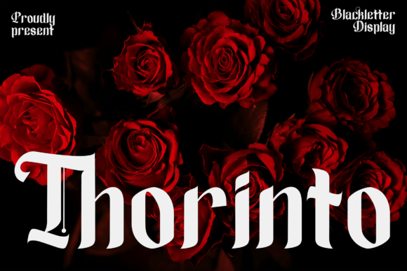 Thorinto: A Blackletter Display Font That Commands Attention