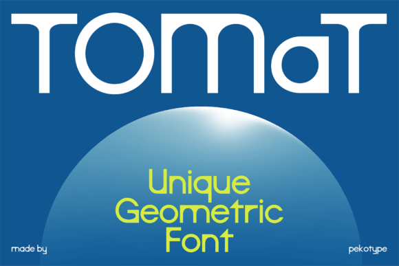 Tomat: A Modern Sans Serif Font for Editorial Clarity