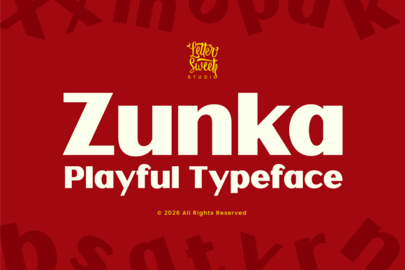 Zunka: A Friendly Sans Serif Font for Digital Branding